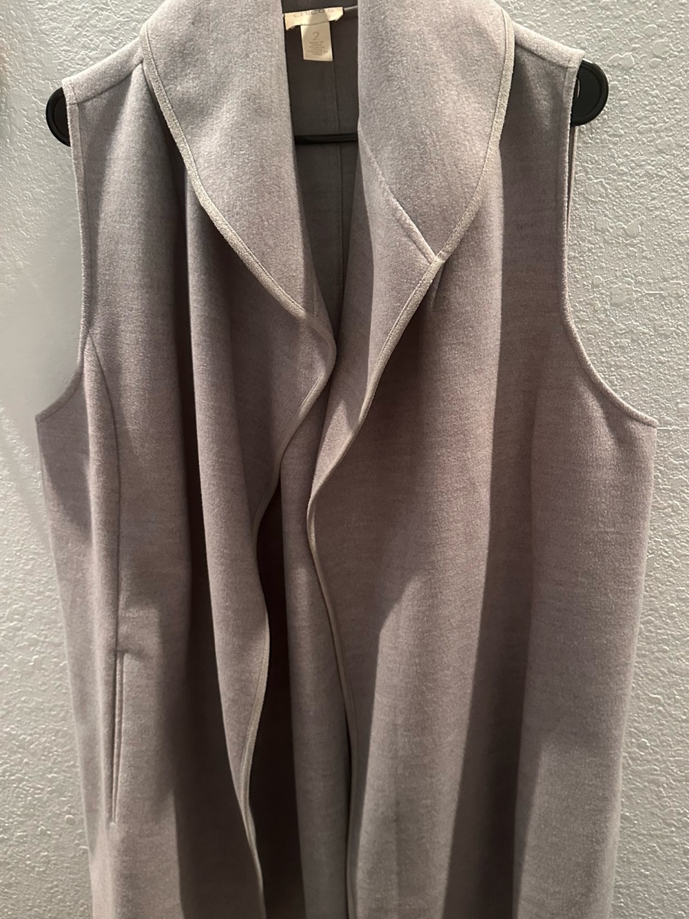 Chico's Sleeveless Shift Dress in Gray